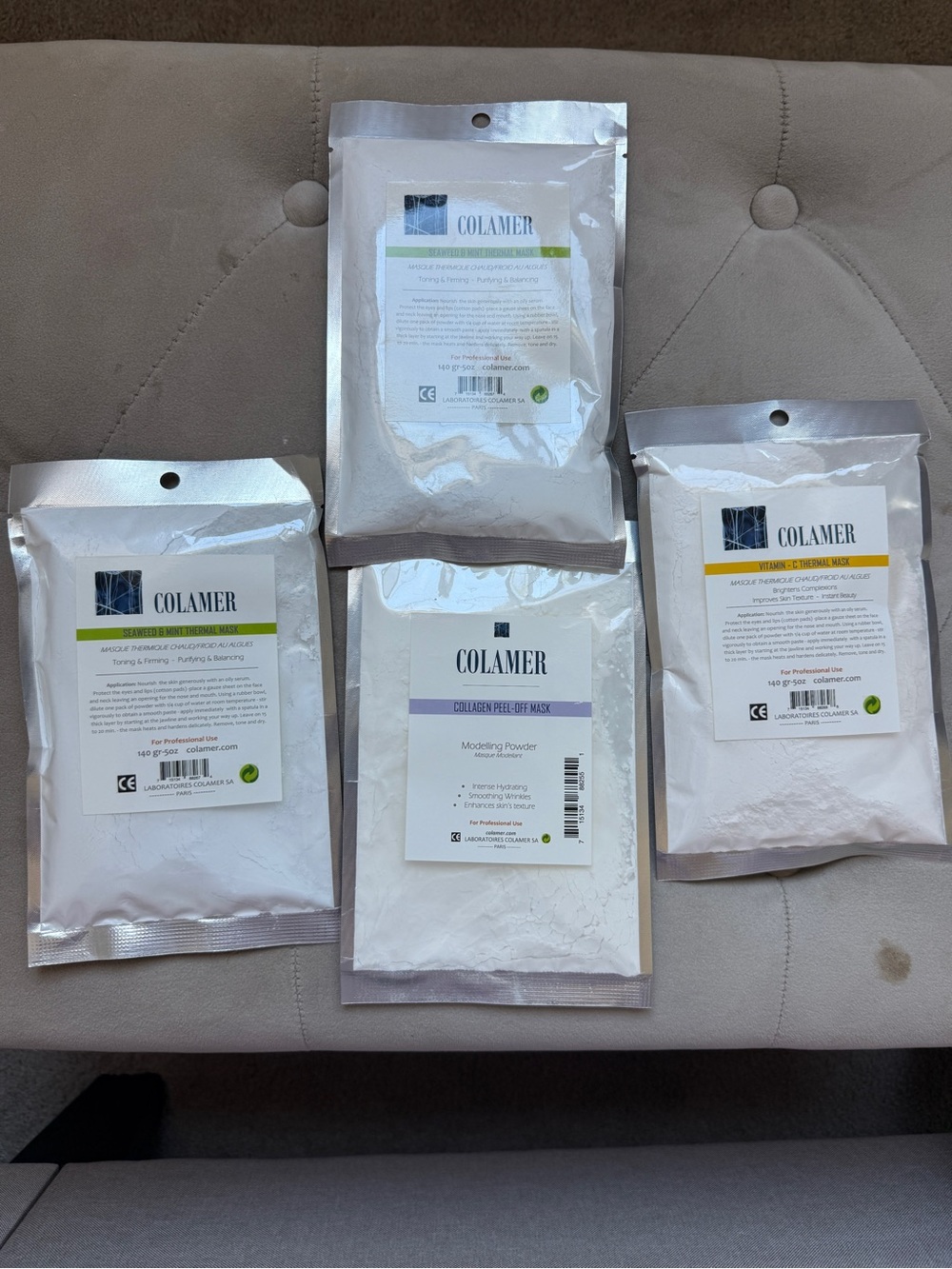 Colamer Professional Mask Set – 4 Masks